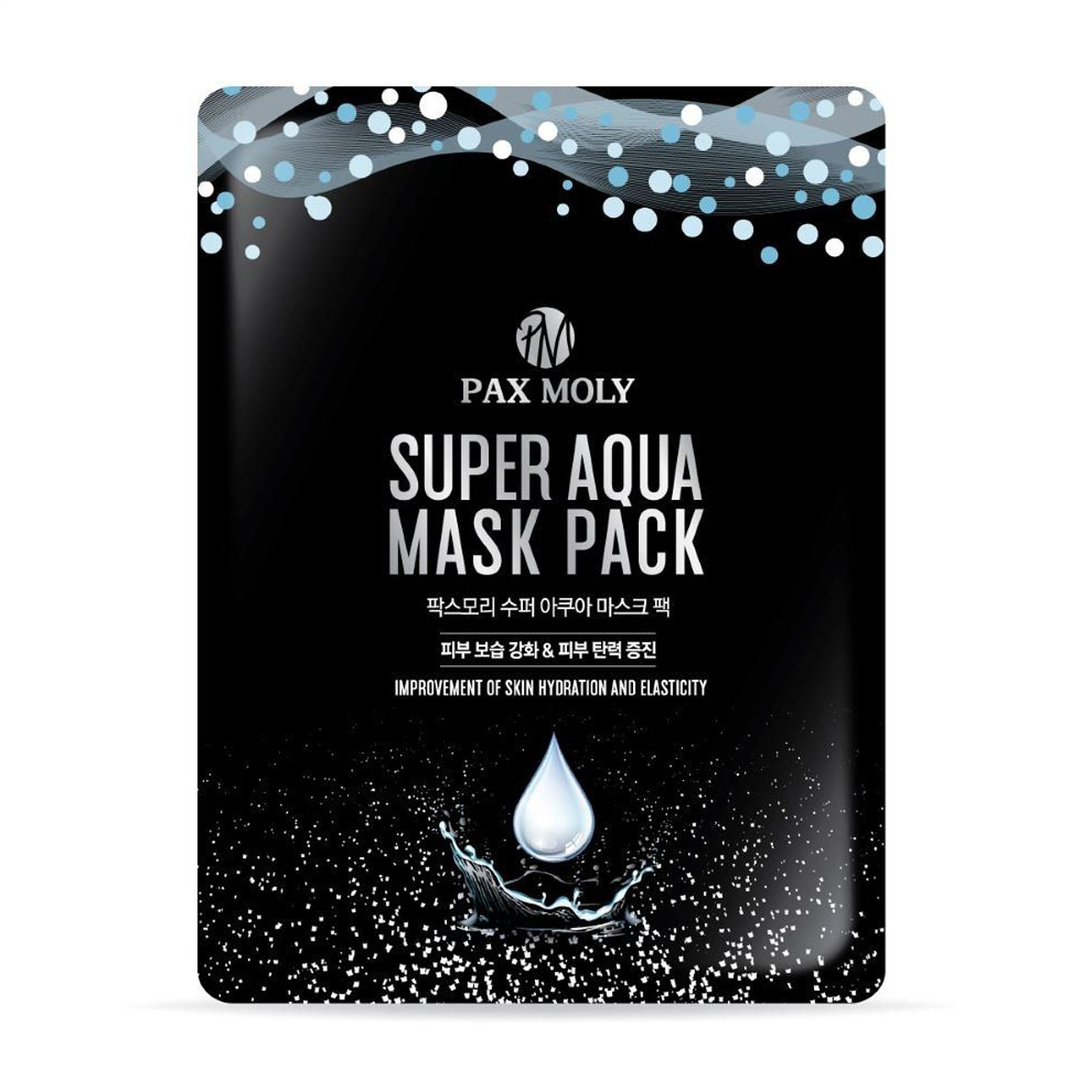 Тканинна маска для обличчя Pax Moly Super Aqua з мінералами морської води, 25 мл
